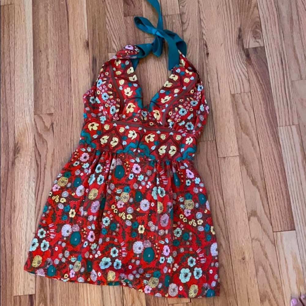 NWOT TRACY REESE SILK HALTER size 2🌸